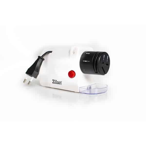 Ascutitor de cutite electric, cu doua nivele, ascutire si slefuire, putere 15W / ZLN 2175