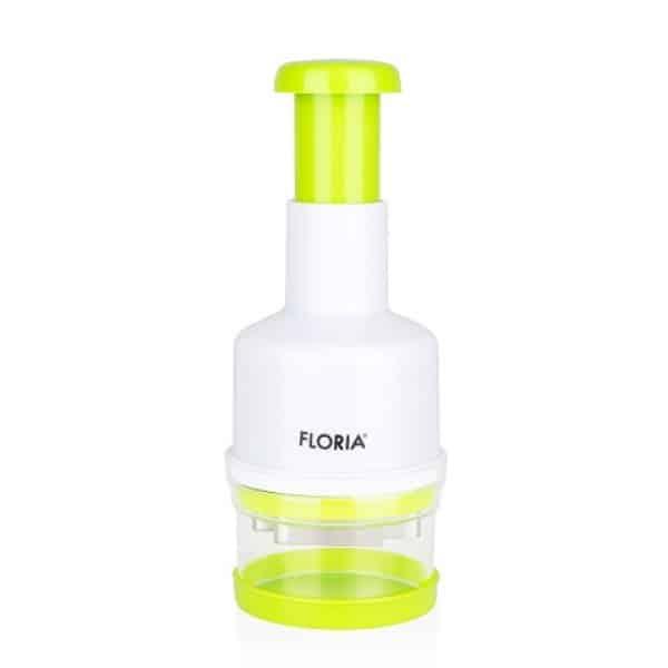 Tocator manual pentru ceapa, 23x9cm, alb-verde / ZLN 2614