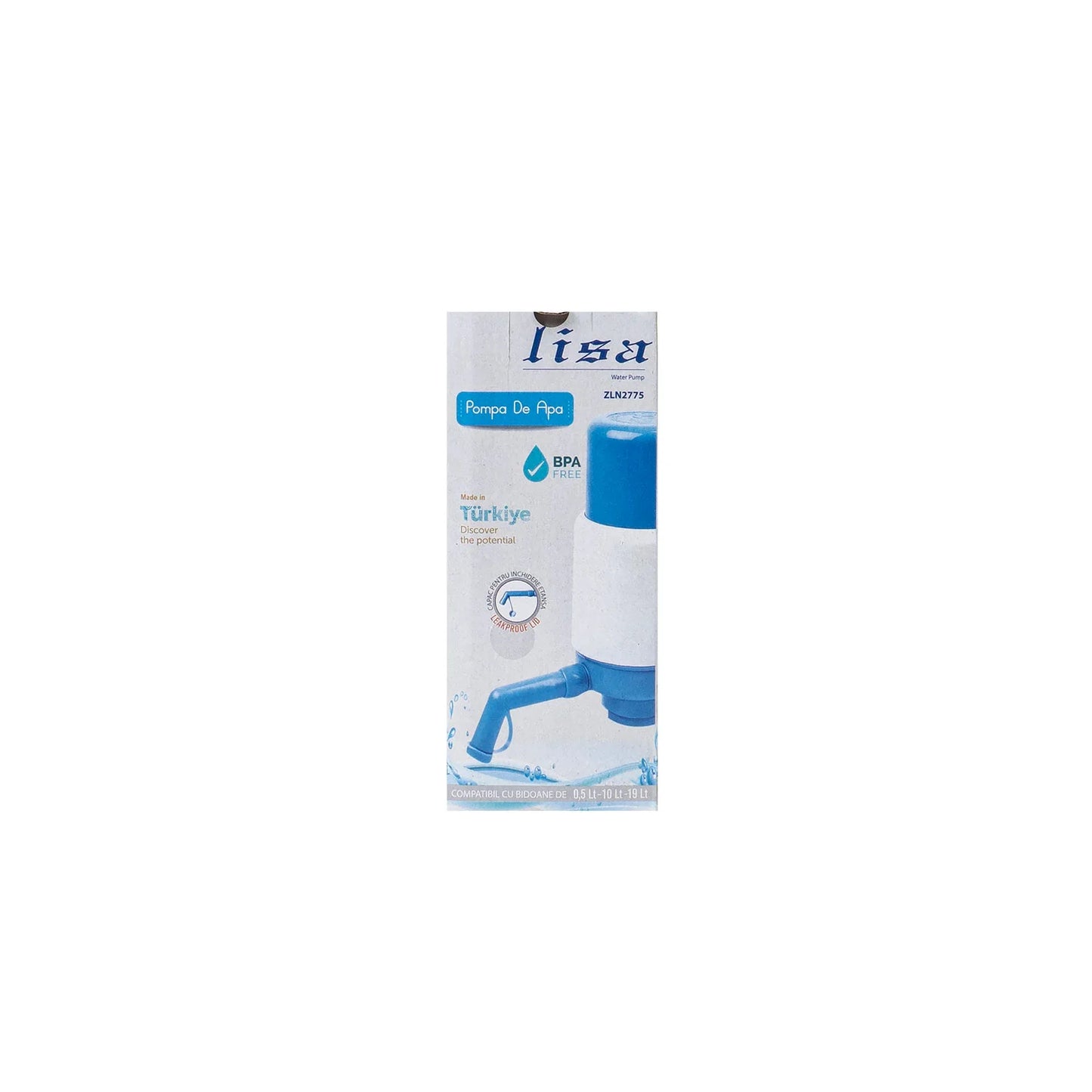 Pompa manuala pentru apa, cu tija extensibila, 5-19L Z-TOOLS / ZLN 2775