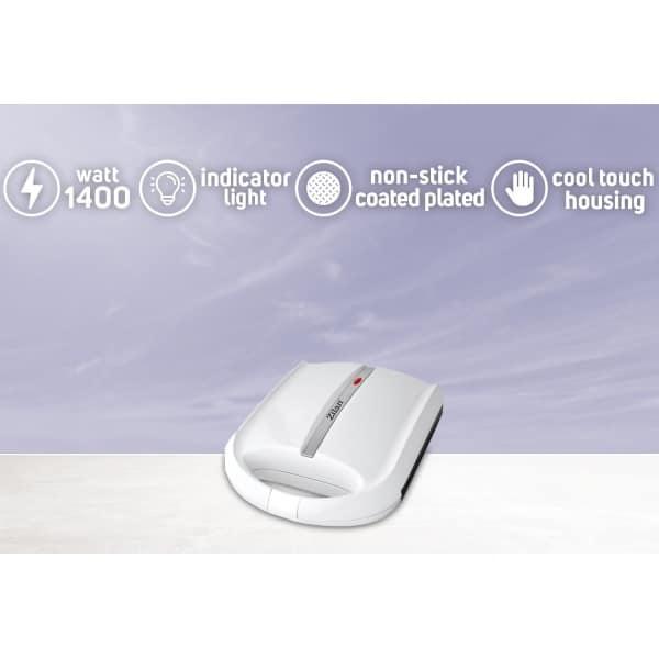 Aparat pentru preparat nuci, putere 1600W, indicator luminos , alb / ZLN 2809