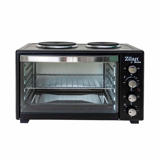 Cuptor electric cu plita Serhas, capacitate 45 l, putere 1600 W, timer / ZLN 2935