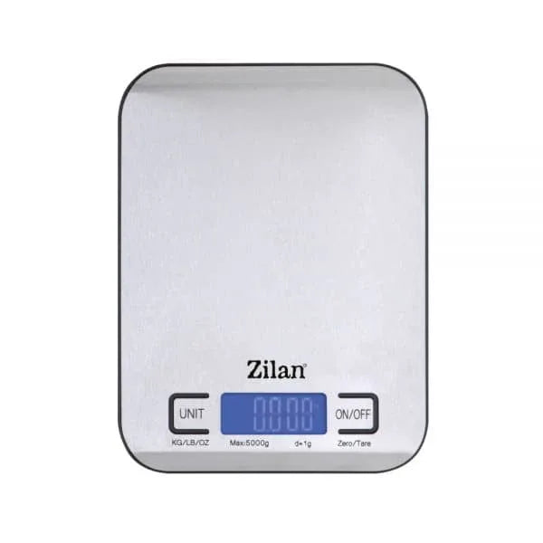 Cantar de bucatarie digital din inox, ecran LED, maxim 5 kg, inchidere automata / ZLN 2984