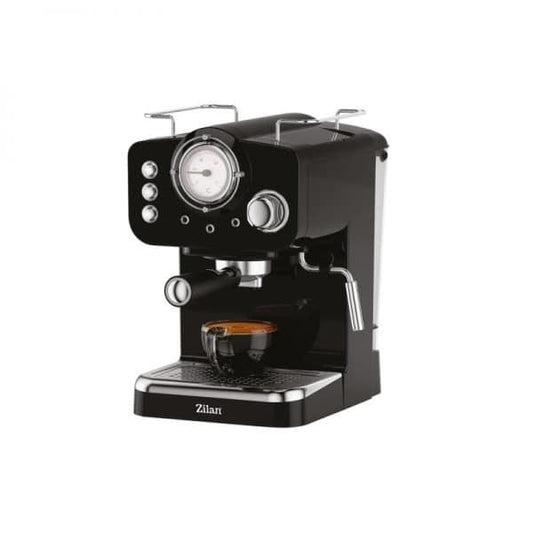 Espressor manual, putere 1100w, capacitate 1.25l, 15Bar, negru / ZLN 2991