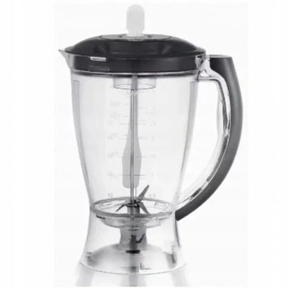 Blender de masa, putere 300W, capacitate 1.5L, 3 viteze, functie pulss, alb FLORIA / ZLN 3081