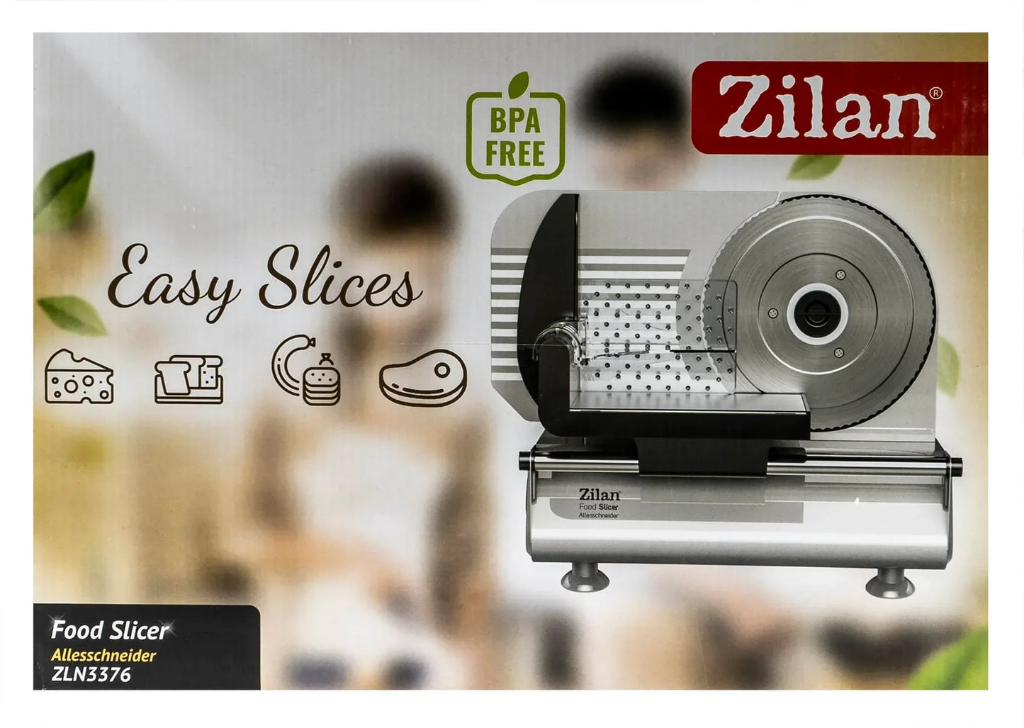 Feliator electric din otel inoxidabil, putere 150W / ZLN 3376