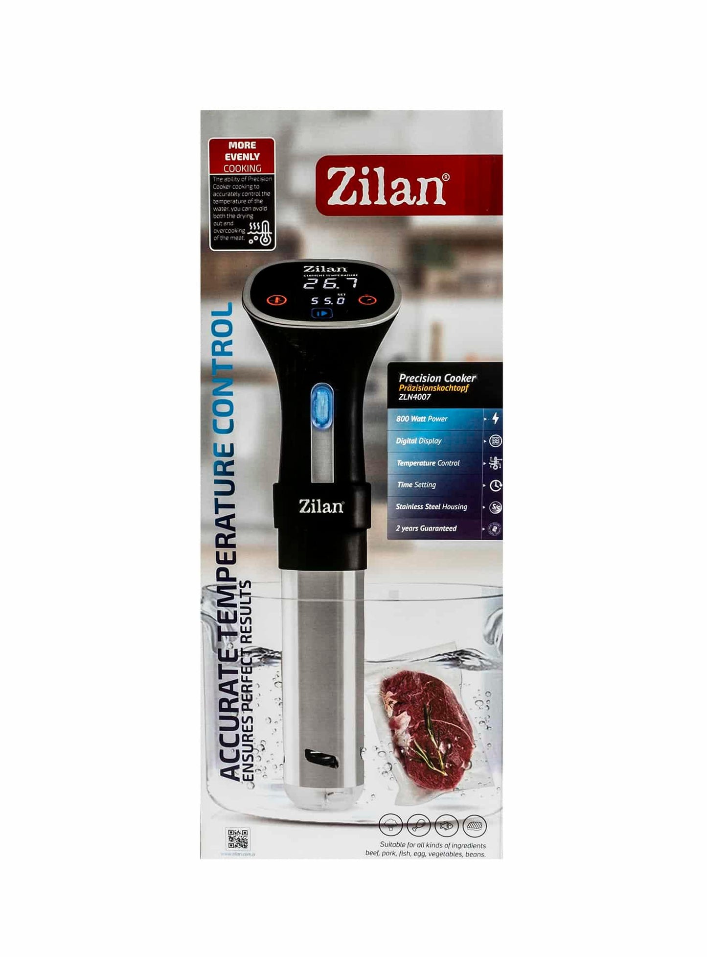 Aparat pentru gatit Sous Vide, putere 800W / ZLN 4007