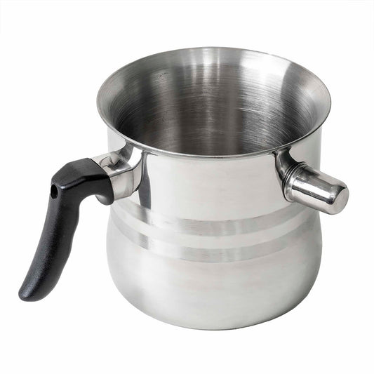 Oala pentru fiert lapte si ciocolata, capacitate 3 L, Inox, avertizare sonora / ZLN 1802