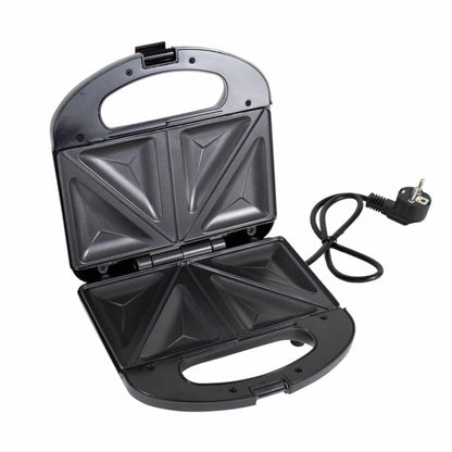 Sandwich-maker, putere 750 W, Placi antiaderente model triunghi, alb / ZLN 4305