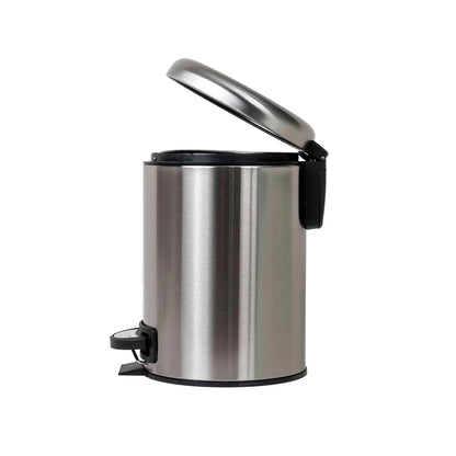 Cos menajer, capacitate 3 litri din inox, cu pedala / ZLN 4551