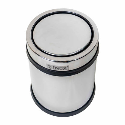 Cos menajer, capacitate 11 Litri din inox, capac rotativ / ZLN 4582