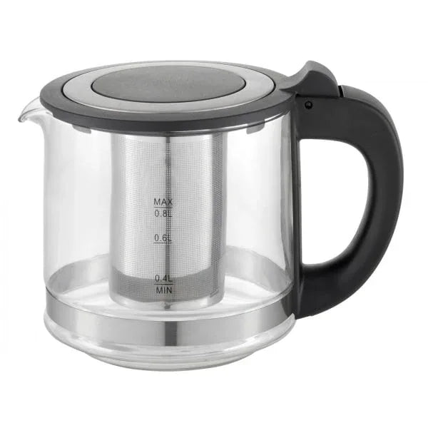Set fierbator electric plus ceainic, argintiu, putere 2200W, capacitate 1.8L si 0.8L / ZLN 4858