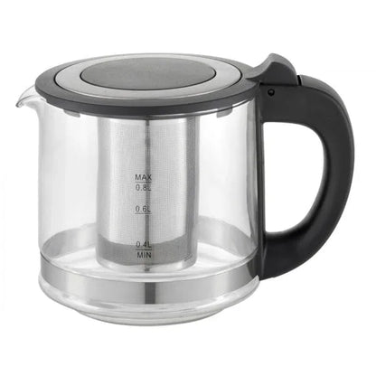 Set fierbator electric plus ceainic, argintiu, putere 2200W, capacitate 1.8L si 0.8L / ZLN 4858