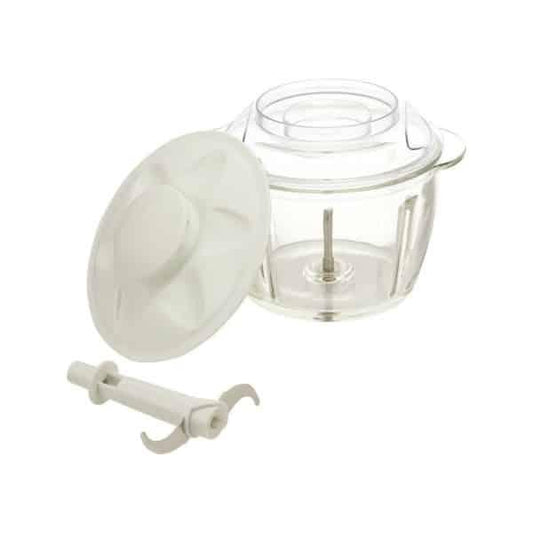 Mini tocator, putere 200W, capacitate 1L, vas din sticla, rosu / ZLN 5619
