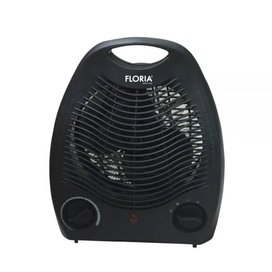 Aeroterma neagra cu 2 trepte de putere 1000W/2000W si indicator luminos / ZLN 6152