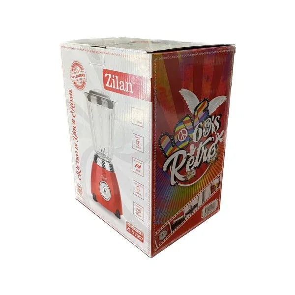 Blender RETRO, capacitate 1.5 L, putere 500W, lame din otel / ZLN 7057