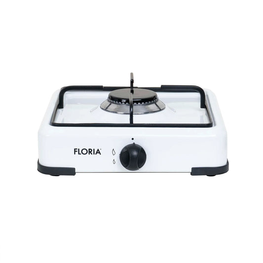 Aragaz 1 ochi, Floria, cu alimentare la butelie, culoare alb / ZLN 7119