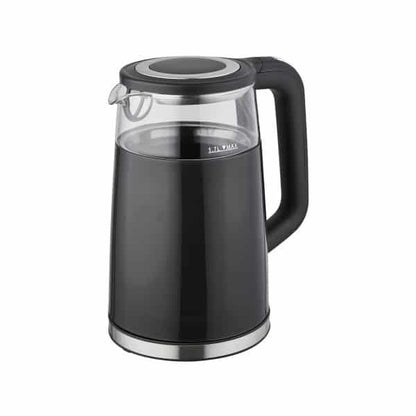 Fierbator electric Zilan, ecran digital, putere 2200W, capacitate 1.7l, negru / ZLN 7859