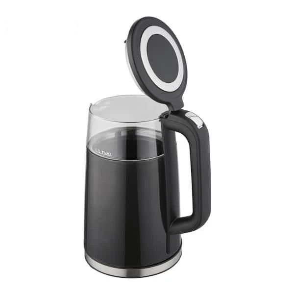 Fierbator electric Zilan, ecran digital, putere 2200W, capacitate 1.7l, negru / ZLN 7859