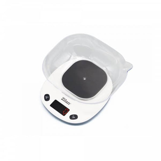 Cantar de bucatarie digital, capacitate maxima 5kg, oprire automata, alb / ZLN 7880