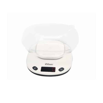 Cantar de bucatarie digital, capacitate maxima 5kg, oprire automata, alb / ZLN 7880