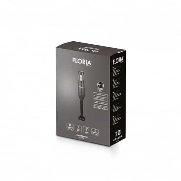 Mixer veritcal Floria, putere 250W, doua trepte de viteza, negru / ZLN 7972