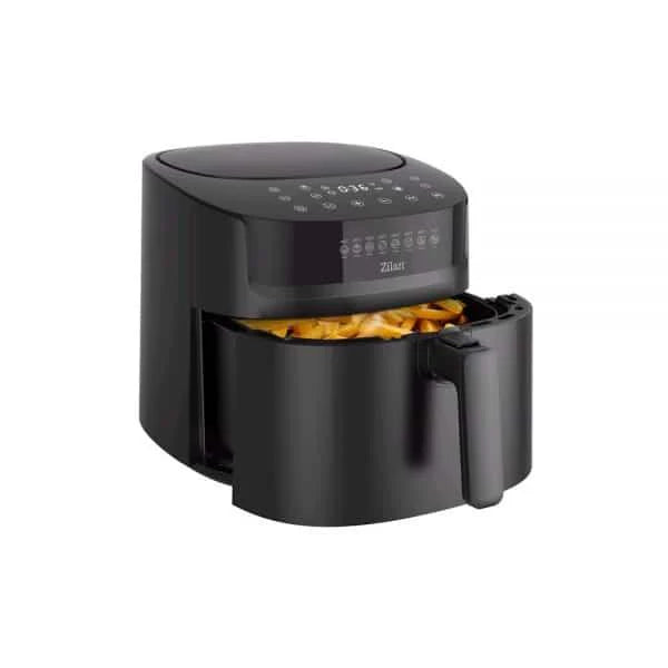 Friteuza cu aer cald, putere 1800 W, capacitate 6.5l, ecran digital, negru / ZLN 7999