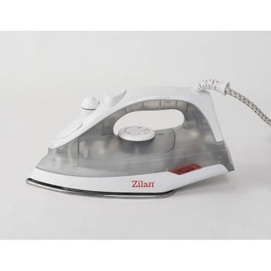 Fier de calcat cu talpa din inox Floria, culoare Alb/Gri, putere 1600W, 180ml / ZLN 8429