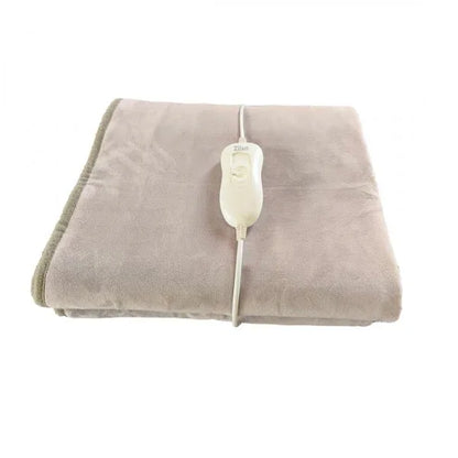 Patura electrica Zilan, dimensiuni 150x80cm, putere 60w, 3 trepte de incalzire, gri / ZLN 8498