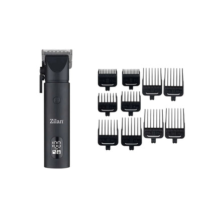 Aparat de tuns electric 11 in 1, pentru barbati reincarcabil, LED, negru / ZLN 8696