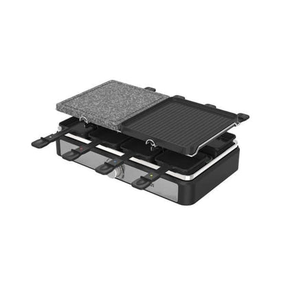 Gratar electric 2 in 1, non stick, putere 1400w, grill de piatra si grill de aluminiu / ZLN 8863