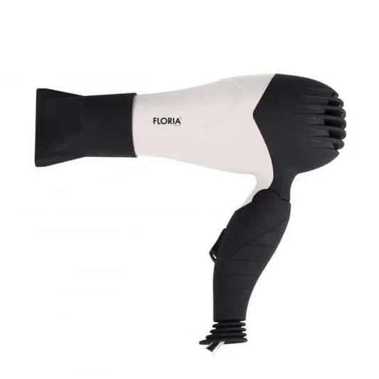 Uscator par voiaj cu protectie la supraincalzire, 850W, maner pliabil, alb FLORIA / ZLN 8975