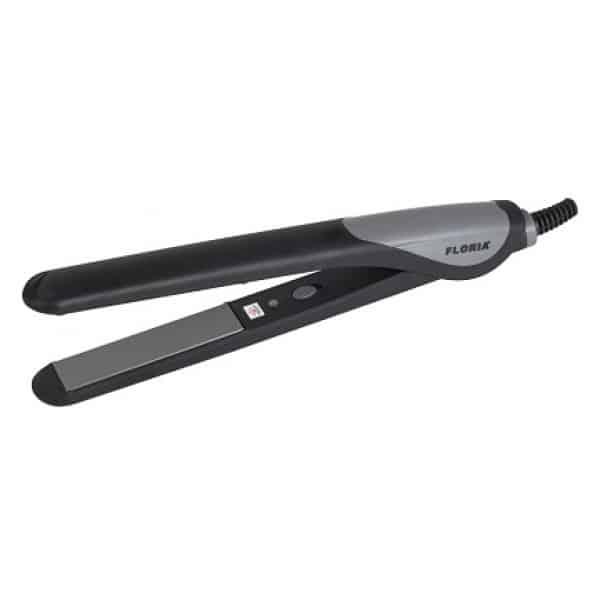 Placa de indreptat parul Floria, cu invelis ceramic, putere 25w, negru / ZLN 8992