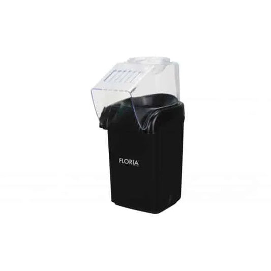 Aparat popcorn fara ulei, cu aer cald, putere 1200W, capacitate 60gr, negru FLORIA / ZLN 9045