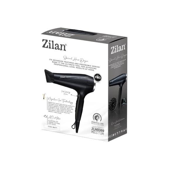 Uscator de par HESTIA, putere 2200W, 2 trepte de viteza, ZILAN / ZLN 9389