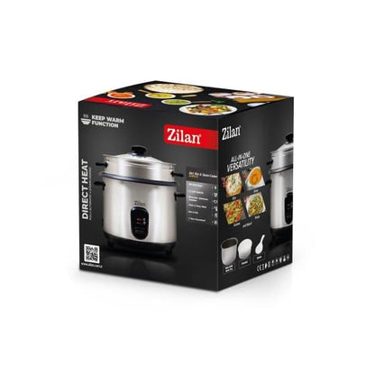Aparat de gatit 2 in 1, orez si alimente la abur, putere 500W, capacitate 1.5l, ZILAN / ZLN 9570