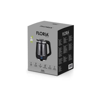 Fierbator electric, putere 1800W, capacitate 1.8l, baza rotativa 360° FLORIA / ZLN 9822