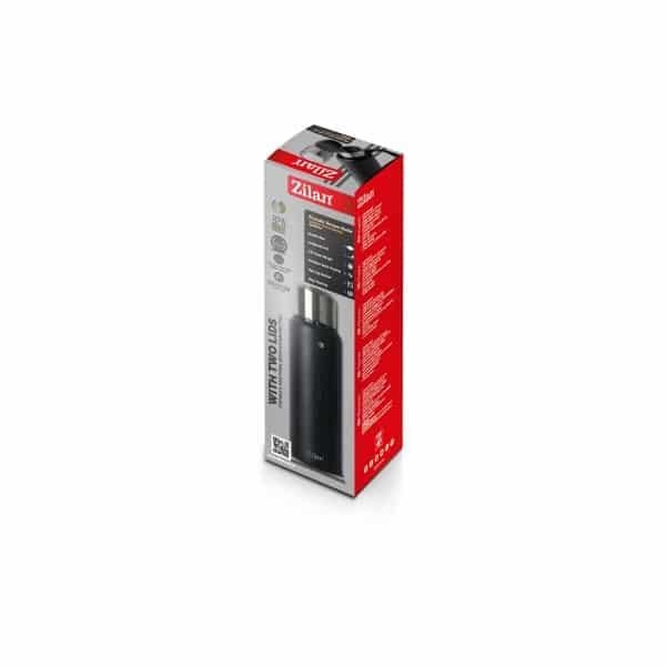 Termos portabil, interior inox, capacitate 1L ZILAN, negru / ZLN 9914