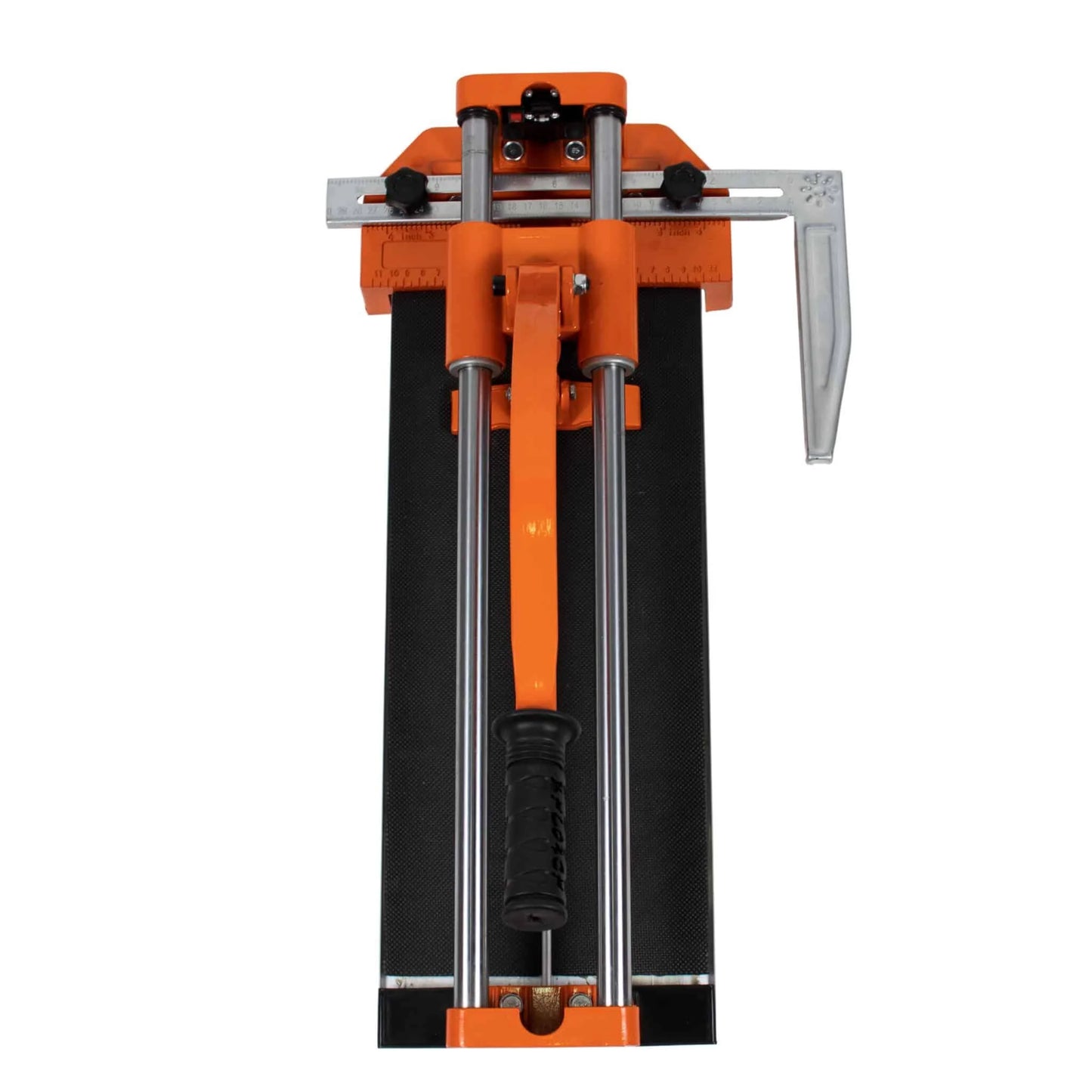 Aparat de taiat gresie si faianta, 400 x 16 mm, baza turnata, doua directii, cu rulmenti, maner armat / ZLN 0788