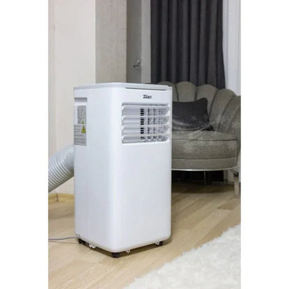 Aer conditionat portabil, 3 in 1, 9000Btu/H, timer, display LED, temperatira 7-35grade C, ZILAN / ZLN1047