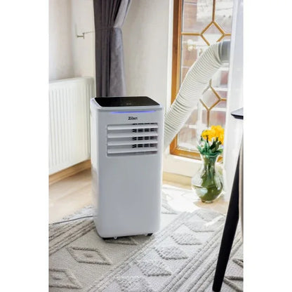 Aer conditionat portabil, 3 in 1, 9000Btu/H, timer, display LED, temperatira 7-35grade C, ZILAN / ZLN1047