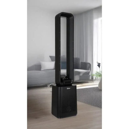 Ventilator turn, 12 trepte de viteza, putere 50W, timer 15h, negru ZILAN / ZLN1087