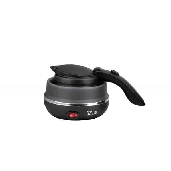 Fierbator pliabil pentru voiaj, putere 750W, capacitate 0.5l, baza din inox si carcasa din silicon durabil ZILAN / ZLN1986