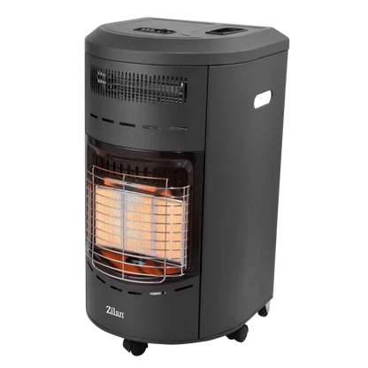 Soba mobila pe gaz GPL si electrica, aprindere piezo-electrica, putere 4200W, protectii de siguranta ZILAN / ZLN2020