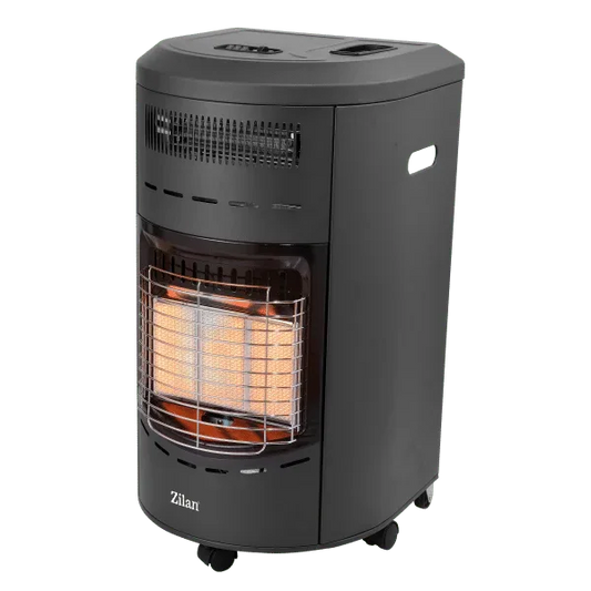Soba mobila pe gaz GPL si electrica, aprindere piezo-electrica, putere 4200W, protectii de siguranta ZILAN / ZLN2020