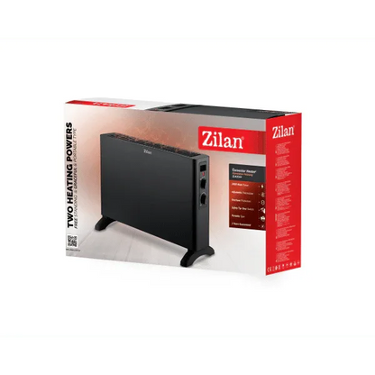 Convector electric, 2 trepte de viteza 1250W-2000W, termostat reglabil, protectie la supraincalzire ZILAN / ZLN2044