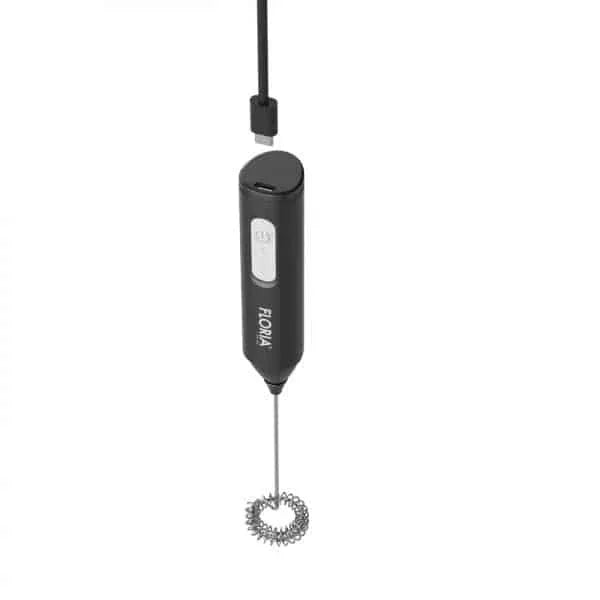 Aparat de spumat lapte reîncărcabil, cu baterie de 400 mAh și putere de 5V/4W FLORIA / ZLN2526