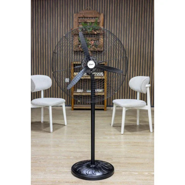 Ventilator cu picior sau pentru perete, putere 130W, diametru grilaj 68cm, pozitie fixa sau oscilanta ZILAN / ZLN2549