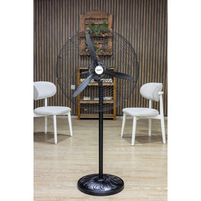 Ventilator cu picior sau pentru perete, putere 130W, diametru grilaj 68cm, pozitie fixa sau oscilanta ZILAN / ZLN2549