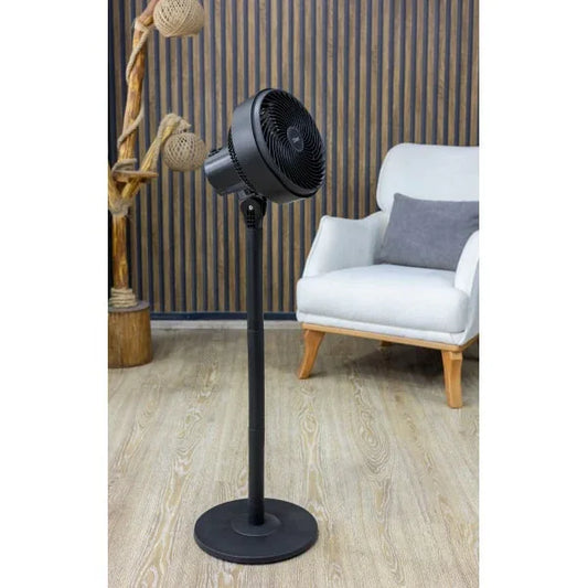 Ventilator cu picior, 3 trepte de viteza, putere 65W, diametru grilaj 27cm, inaltime reglabila, recipient parfum ZILAN / ZLN2556