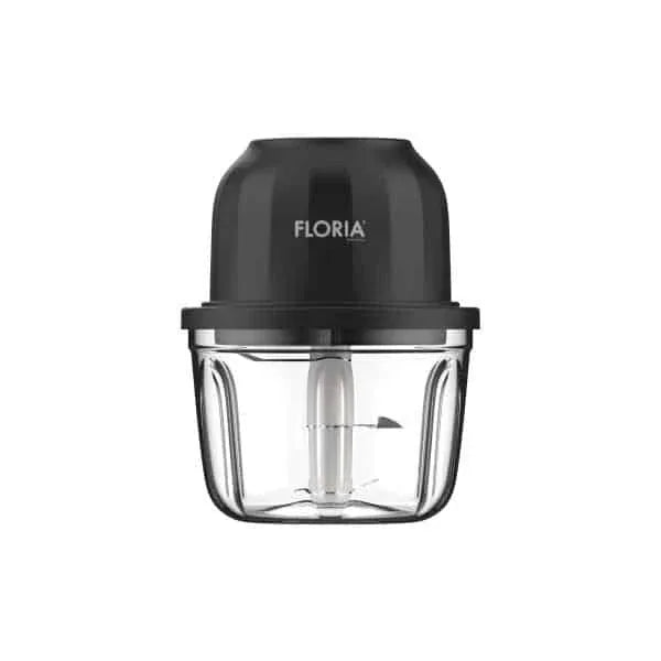 Tocator reîncărcabil pentru legume și fructe (Mini Chopper), cu o capacitate de 350 ml, baterie de 1200 mAh și putere de 5V/30W FLORIA / ZLN2655